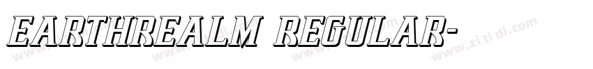 Earthrealm Regular字体转换